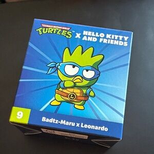 Badtz-Maru x Leonardo HELLO KITTY TMNT happy meal toy BNWT